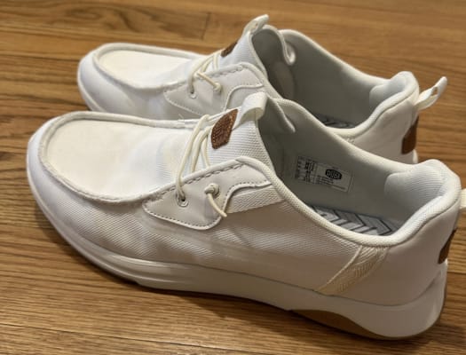 HEYDUDE™ Wally Drift Classic Shoe - Men's Shoes in Silver Birch