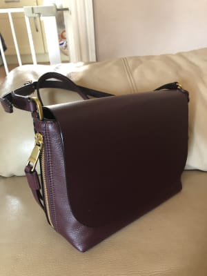 Fossil maya crossbody fig sales