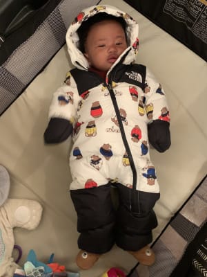 The North Face / Infant Nuptse One-Piece