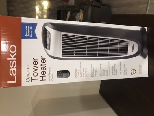 Lasko Digital Ceramic Tower Heater with Remote Control - 5160 — Beach Camera