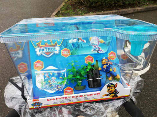 Paw Patrol Big Eye Plastic Aquarium Kit 15 Litre Pets At Home