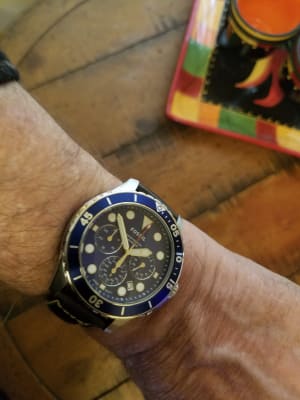 FB-03 Chronograph Stainless Steel Watch - FS5724 - Fossil