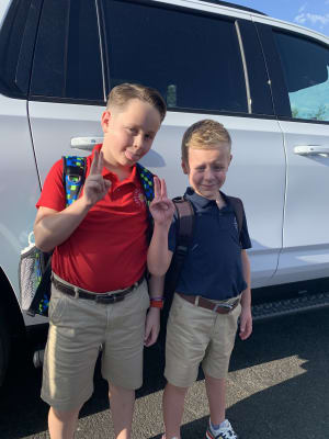 Twill Straight Uniform Shorts for Boys At Knee Old Navy