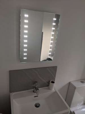 Wickes sales led mirror