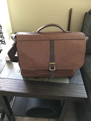 Fossil evan commuter top