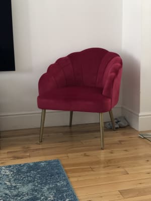 Scallop chair online homebase