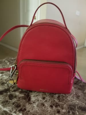 fossil maisie mini backpack