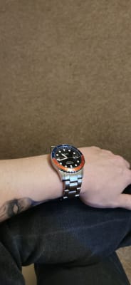 FB-01 Three-Hand Date Stainless Steel 