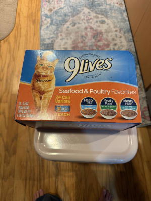 9Lives Seafood & Poultry Favorites Variety Pack Wet Cat Food