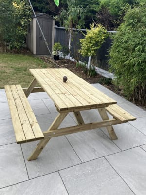 Wickes picnic bench 2025