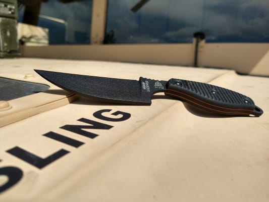 【超特価sale開催】  Knives TOPS Unzipper Modified 4.25 Knife Blade Fixed Tops
