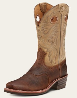 Ariat Thunder Brown Heritage Roughstock Leather Western Boots Mens 13D Ariat Men main image 4