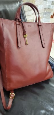 fossil camilla backpack large