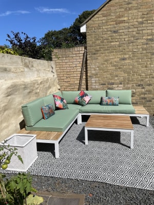 Spirit garden corner on sale sofa set