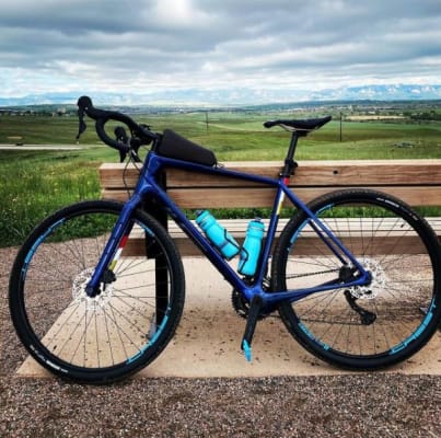 salsa warbird carbon grx 600 bike dark blue