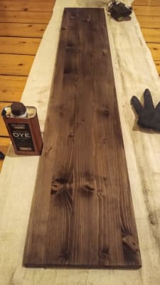 Ronseal Colron Refined Wood Dye American Walnut 250ml Wickes Co Uk