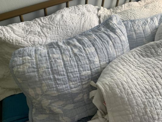 Scott Living Pacific Meadow/ Grey Haze Full/Queen 3 pc Quilt Comforter Set 
