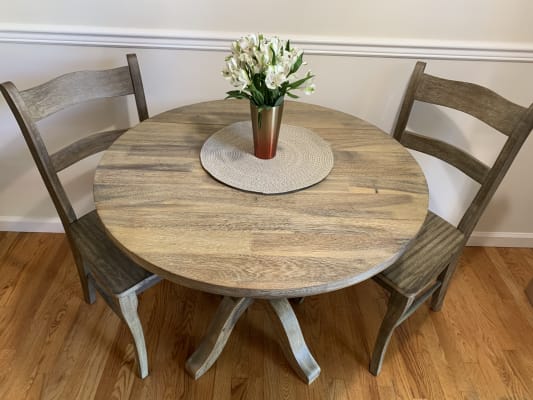 Cost plus shop round dining table
