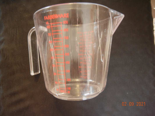  Farberware Pro Angled Measuring Cup, 4 Cup, Red: Home & Kitchen