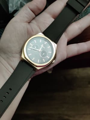 Evanston Multifunction Black Silicone 