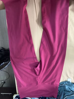 Old Navy, Pants & Jumpsuits, Old Navy High Waisted Powerpress Crop  Leggings Size L Tall Radical Fuchsia