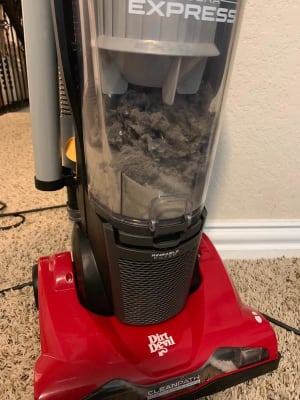 dirt devil power max reset button
