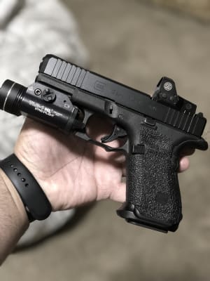 シグ・グロッグ ZEV Technologies PRO Magwell Glock 19 Gen 5 Aluminum Black