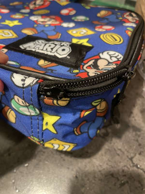 Stor Super Mario Multiple 19x16x6 cm Lunch Bag Golden