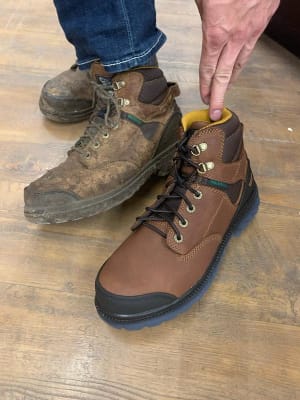 Georgia zero drag steel toe clearance