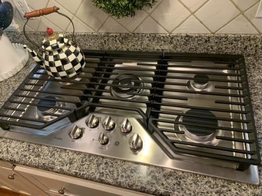 ge pgp9036slss 36 inch gas cooktop