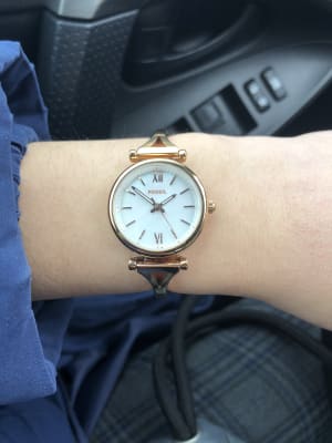 Rose Gold-Tone Stainless Steel Watch 
