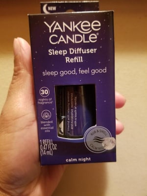 Yankee Candle, Sleep Diffuser Refill, Starry Slumber