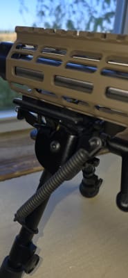 CVLIFE M-LOK Bipod Mount Rail Adapter – Sling Stud, Aluminum, Black, US Stock