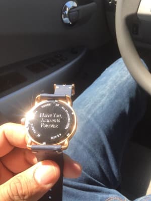 Blue Leather Watch - FS5274 - Fossil