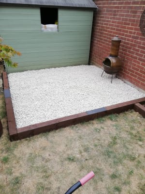 Wickes york gold chippings discount