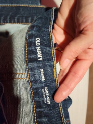 Old navy never discount fade black jeans