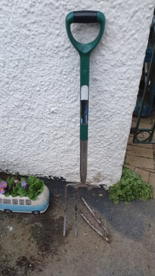 Qualcast garden deals fork