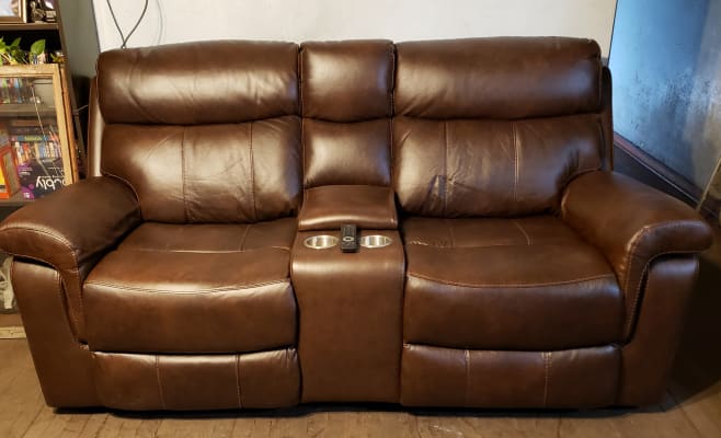 Broyhill Wellsley Leather Power Reclining Sofa Reviews
