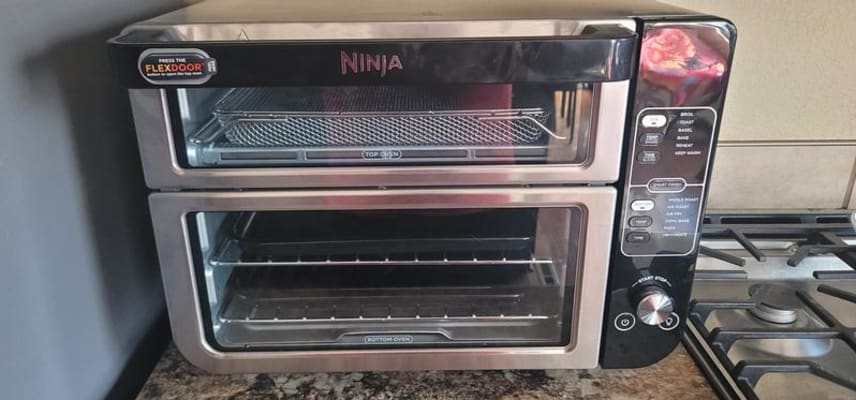 Ninja DCT451- Ninja 12-in-1 Double Oven with FlexDoor- Refurbished — Beach  Camera
