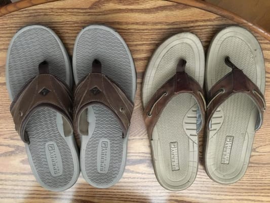 Sperry top sider flip flops mens hot sale