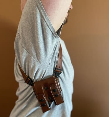 Galco Miami Classic Shoulder Holster Right Hand S&W M&P Shield 45 ACP