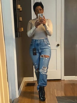 Levi s 501 High Rise Straight Jean Women s Jeans in Luxor Street Buckle