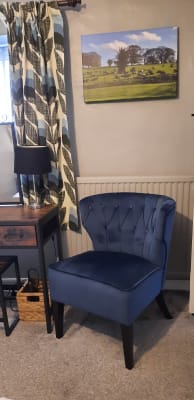 Nautica blue accent on sale chair