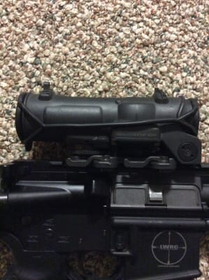 グッチ　ACOG×ELCAN Elcan SpecterDR 1.5x/6x 7.62 BDC FDE Scope w/Flip Covers | eBay