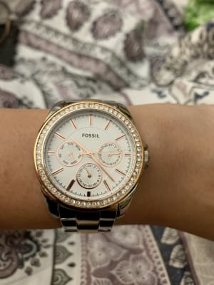 Two-Tone Stainless Steel Watch 