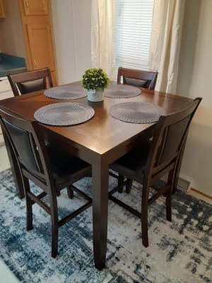 Harlow 5 Piece Pub Table Chair Set, Big Lots Round Dining Table Set