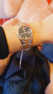 Two-Tone Stainless Steel Watch 