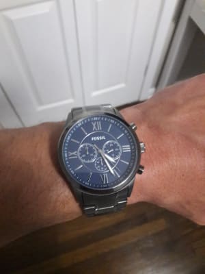 Flynn Chronograph Smoke Stainless Steel 