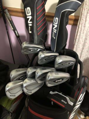 Fers Ping G425 4-PW Graphite Senior Flex Orange Dot - Occasion 7 Clubs