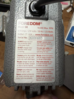 Foredom® H.15D Hammer Handpiece - RioGrande